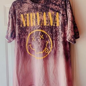 ✰NIRVANA BLEACH DYED T-SHIRT✰